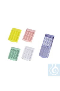 5Artikelen als: neoLab&reg; inbeddingscassettes voor routine inbedding, wit, 500 st./verpakking...