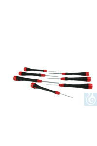 neoLab&reg; Elektronische schroevendraaierset, 7 stuks Met fijn schroefhandvat,...