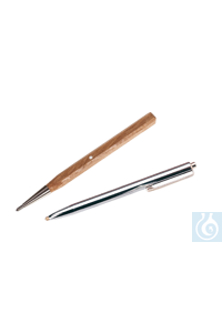 neoLab® writing diamond size 5 with wooden handle and metal sleeve