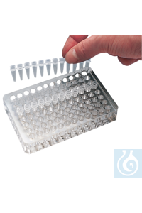 neoLab® Acrylglas-Kühler f. PCR-Gef., 96 (8 x 12) Plätze Schön, massiv, wirkungsvoll! Durch seine...