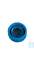 neoChoice Schraubkappe mit Dichtung, blau, 500 St./Pack Blaue Schraubdeckel mit Dichtring, die...