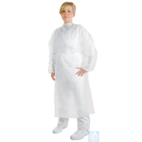neoLab&reg; Besucherkittel mit Armgummi