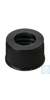 neochrom® Schraubkappen ND13 mit Loch, PP schwarz, 100 St./Pack Schraubkappen ND 13 aus PP,...