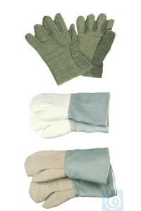 3Artikelen als: neoLab&reg; handschoen voor hoge temperaturen, vijf vingers, tot 650&deg;C, paar...