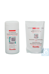 neoLab® Technical cleaning wipes, refill pack 100 pcs.