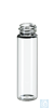 neochrom® thread vials ND18, clear glass, 16 ml, 100 pcs./pack