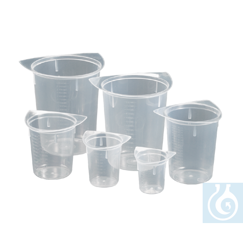 neoLab&reg; Tripour beaker made of PP, 250 ml, ...