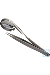 neoChoice Pinzette mit Lupe 8x Ausgezeichnetes Design gepaart mit höchster...