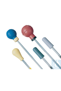 neoChoice Saugball f.Pipetten aus Silikon, transparent 5 ml Handliche Saugbälle beständig gegen...