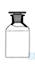 neoChoice Steilbrustflaschen Klarglas 100ml Eh Glassto. NS14/23 Nr. E-1438 mit NS-Glasstopfen