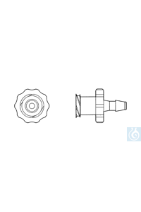 neoLab® Connector, LL female/ Olive 2,4-3,4 mm, PP, 10 st/verpakking Tube-Luer-Connector met...