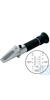 neoChoice Handrefraktometer zur Frostschutzkontrolle und Batteriesäuretest Ermöglicht die Messung...