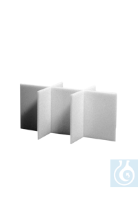 neoLab&reg; Compartiment inzetstuk voor 6 flessen voor 2-1127 Inzetvak (11 x 9 cm...