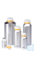 neoChoice Aluminium-Flasche 125 ml mit UN-Zulassung, 50 x 107 mm, komplett mit D Aus...
