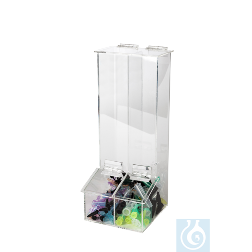neoLabLine Spender aus Acryl mit 4 Faechern, 29...