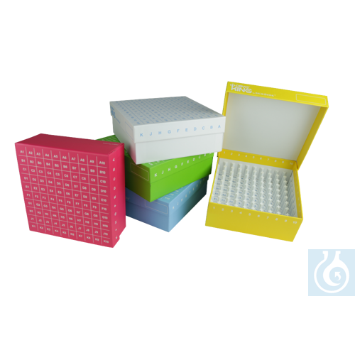 neoLab&reg; Kryobox-5er-Set mit anhaengendem De...