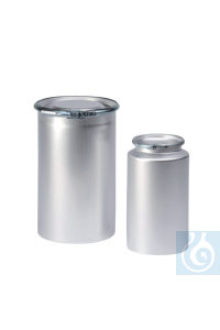 neoLab® Bidon à col large aluminium, 12,5 l, 218 mm Ø du col Bidons de transport en aluminium de...