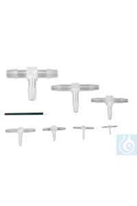 neoLab® T-Stücke Mikro, für 7,5-10 mm Innen-Ø, 10 Stck./Pack Spezial-T-Verbinder auch für kleine...