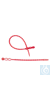 neoChoice Universalbinder (PE), rot, 120 mm lang, 100 Stck./Pack Rote Kabelbinder mit 2...
