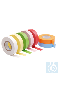 neoTape® labeling tape, 25 mm, red, 12.7 m long