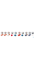 neochrom® Alu-Bördelkappen ND11 mit Loch, Septum Silikon/PTFE rot, 100 Stck./Pac...
