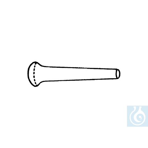 neoLab&reg; Porzellan-Pistill, 115 x 24 mm