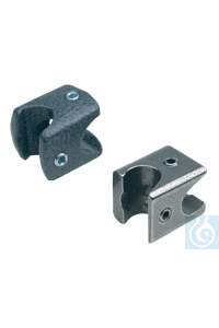 neoChoice Mini-Doppelmuffe, würfelförmig, 24 x 24 x 30 mm, lackiert, 13 mm Spann Würfelförmige...