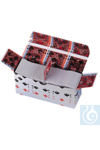 neoLab® Weegkaarten, 1 kg, 90 x 50 mm Speelkaarten met glad oppervlak. Geschikt voor...