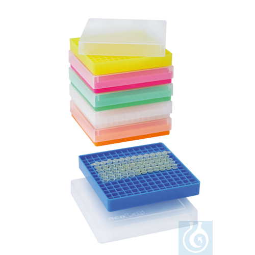 neoLabLine PCR-Aufbewahrungsbox, blau
