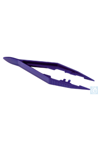 neoChoice Einmal-Pinzetten, 111 mm, gerade, feine Spitze, blau, 6 St./Pack Einmal-Pinzette aus...