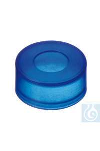 neochrom® PE Push-On Kappe blau, ND11 mit verdünnter Durchstichstelle, 100 St./P Für Fläschchen...