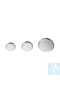 neoLab® Aluminum dishes for moisture determination, 102 mm Ø, 2.5 g, 50 pcs./pack