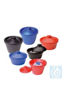 neoLab® ijsemmer met deksel, ca. 2,5 l, PVC, blauw IJsemmer gemaakt van geschuimd PU, vervaardigd...