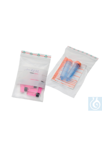 neoLab® Kunststoffbeutel mit Beschriftungsfeld, 200 x 300 mm, 100 Stck./Pack LDPE-Beutel mit...