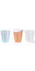 neoLab® Becher aus PP, 30 ml, rot, 75 St./Pack Becher aus PP, hochtransparent, der Inhalt ist...