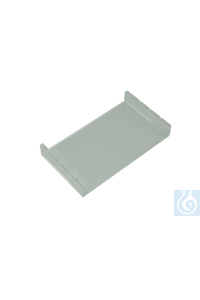 Geldrager scheidingsdoorsnede 3x6,3, 2x9,5, 1x19 cm, gel gr. 20,4x20 cm, vol. ca. 205 ml...