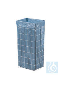 neoLab® Abfallbox Drahtgitter, 60 l, 72 x 33 x 25 mm