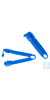 neoLab® Schlauchklemme blau, 12 Stck./Pack Starke Klemme, die mit ihren 2,7 mm langen Zähnen...