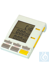 neoLab&reg; Triple Timer, Timer, Tijd, Stopwatch 3 onafhankelijke count-down...