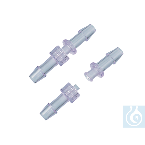 neoLab&reg; Schlauchverbinder (PP) mit LL maenn...