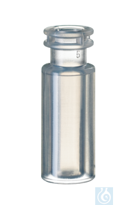 neochrom® Schnappringflaschen ND11, PP transparent, 0,7 ml, zyl. Einsatz, 100 St...