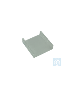 neoLab® gel carrier separating section 2x5.5, 1x11 cm, gel gr. 12.4x12 cm, gel vol. approx. 80 ml