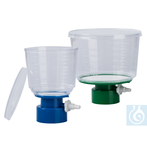 qpore&reg; Bottle-Top-Filter aus PES, steril, 0...
