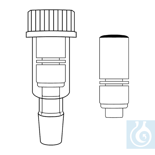 neoLab&reg; Ruehrverschluss Kombi-Vac, NS 45, K...