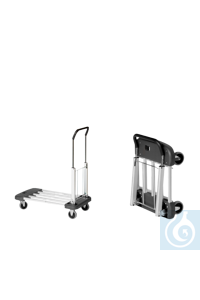 neoLab&reg; Universele trolley, opvouwbaar, aluminium Inklapbare en duwbare...