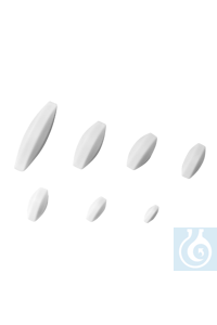 neoLab® Magnetische roerstaafjes ellipsvormig, 38,1 x 15,9 mm Magnetische roerstaven met stabiel...