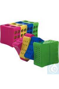 neoLab® Rota-Rack für Reaktionsgefäße Farbenfroh und äußerst praktisch ist das Rota-Rack ® in...