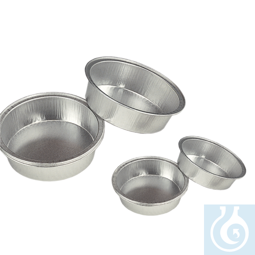 neoLab&reg; Aluschalen mit verstaerktem Rand, 1...