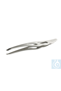 neoChoice Pinzette, Pinzette Butterfly Stil, Spitze 4 mm breit, 95 mm lang Anatomisch geformte...