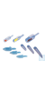 neoChoice Glas-Wägeschiffchen, offene Schaufelform, 100 mm lang Wägeschiffchen aus...